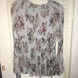 Free People Boho style blouse. Medium